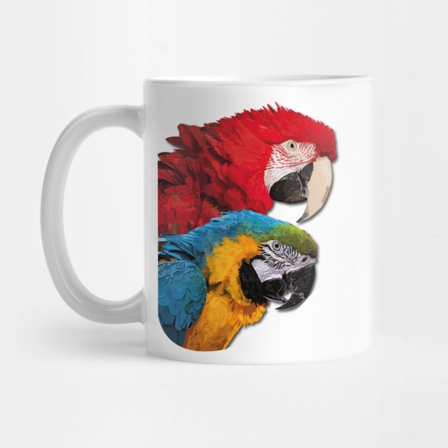 Macaws by obscurite